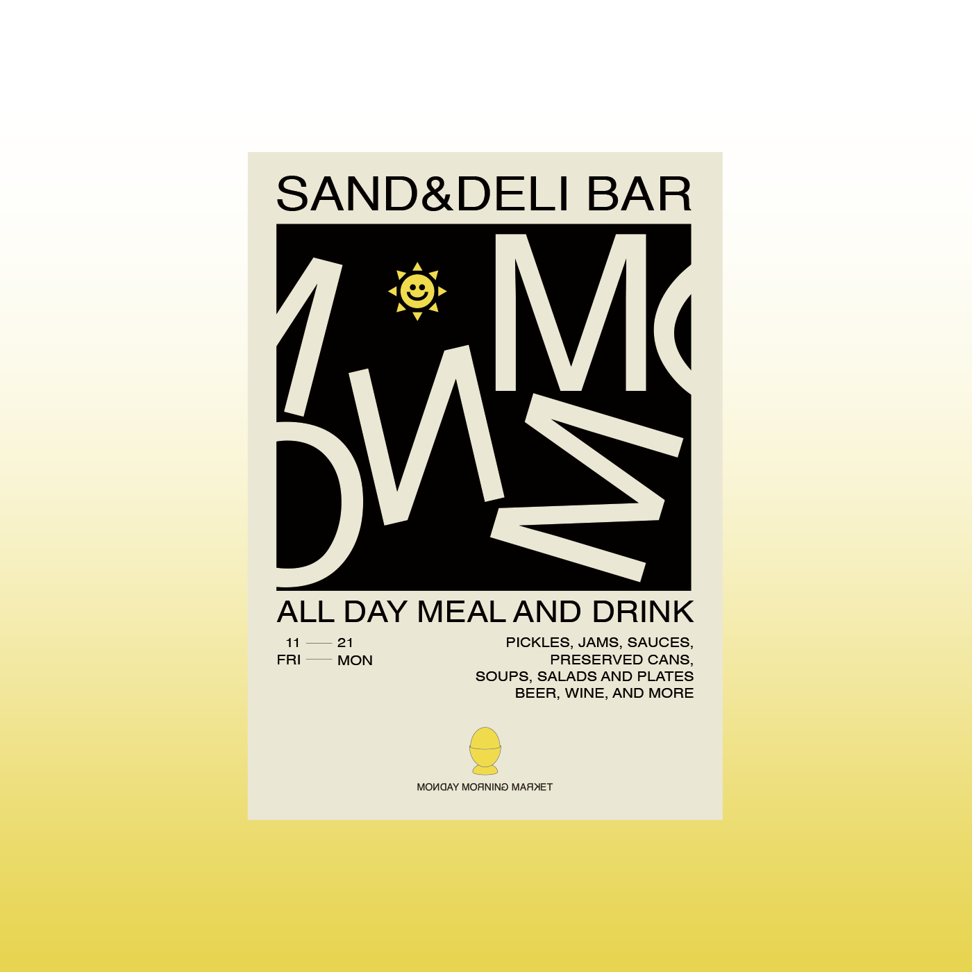 Sand 🥪 &amp; Deli 🥫 Bar