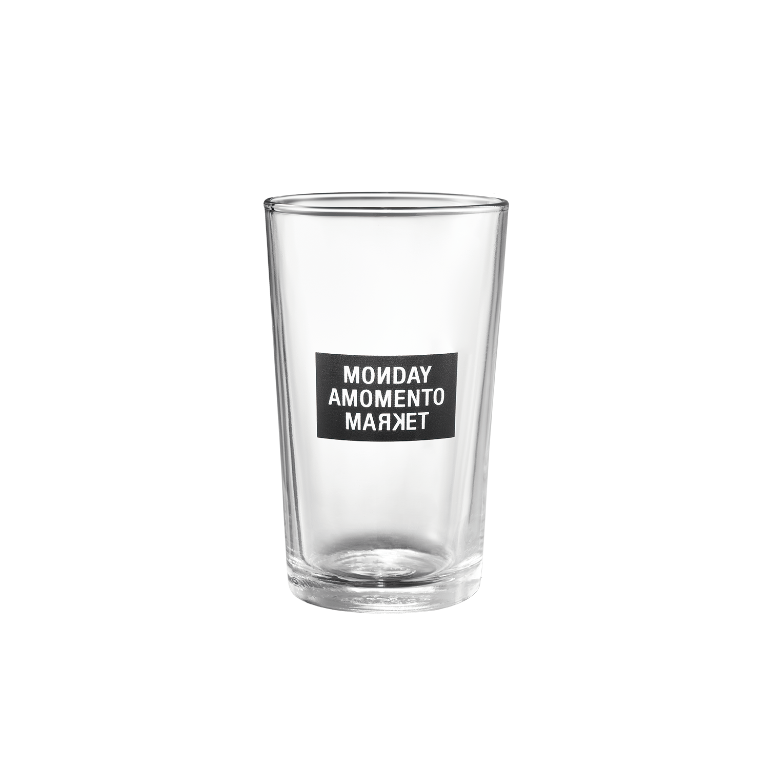 MONDAY AMOMENTO MARKET  GLASS CUP